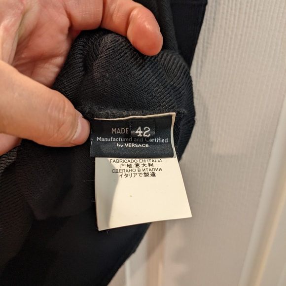 Versace sweater dress - Picture 3 of 4